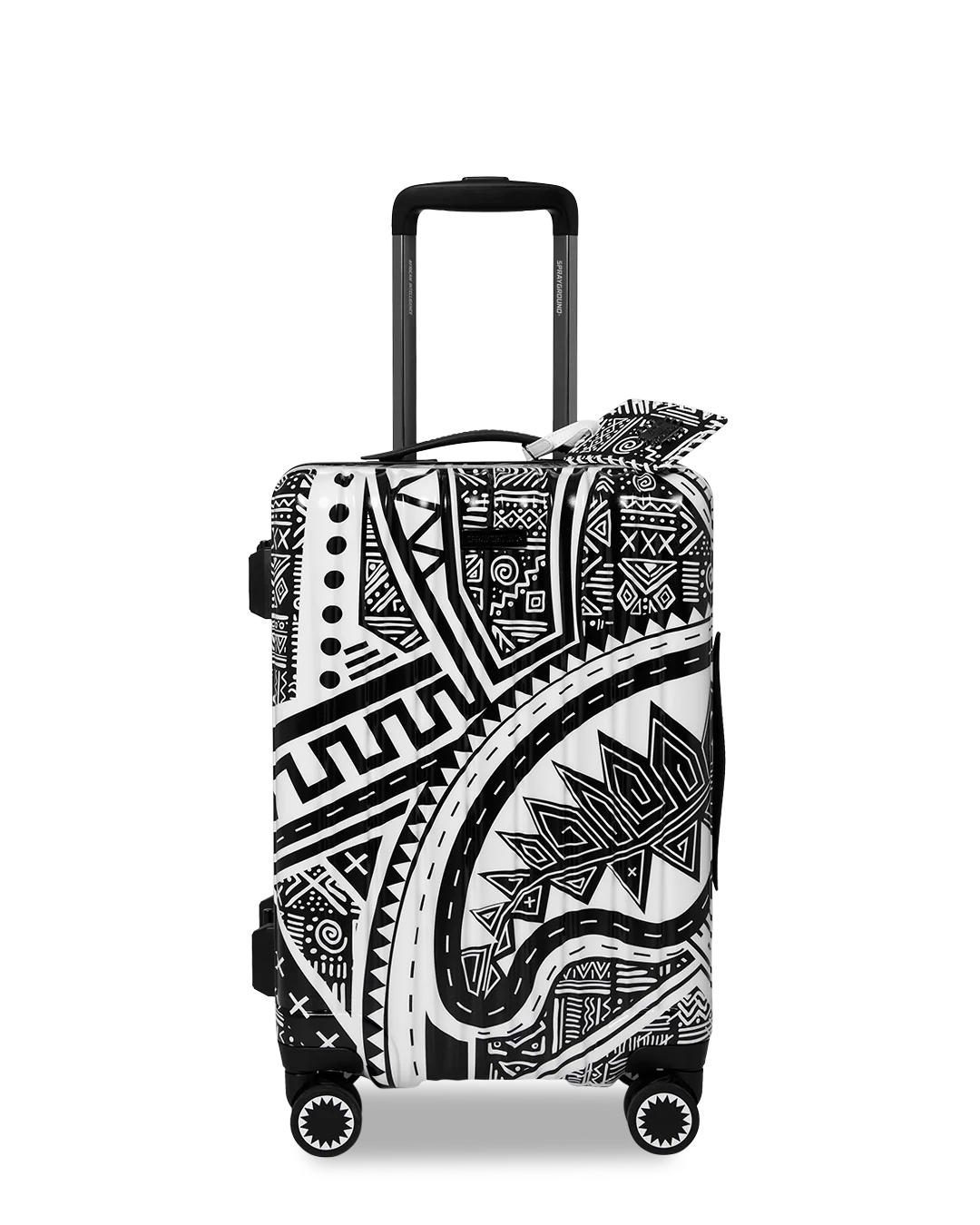 A.I. AFRICAN INTELLIGENCE THE SKYHAWK CARRY-ON LUGGAGE - SANDFLOWER COLLAB