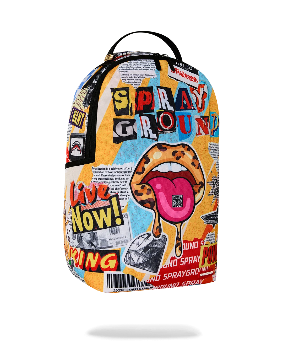 COLLAGE OF FUN BACKPACK
