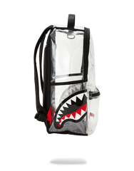20/20 VISION DOUBLE CARGO SIDE SHARK CLEAR BACKPACK