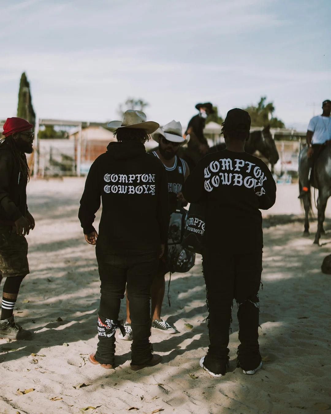 COMPTON COWBOYS CITY RIDERS HOODY
