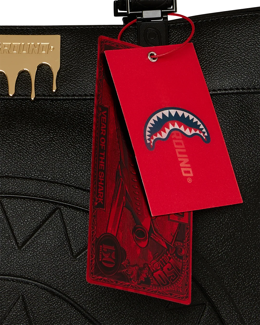 GOLD BRICK DRIP TORTUGA TOTE