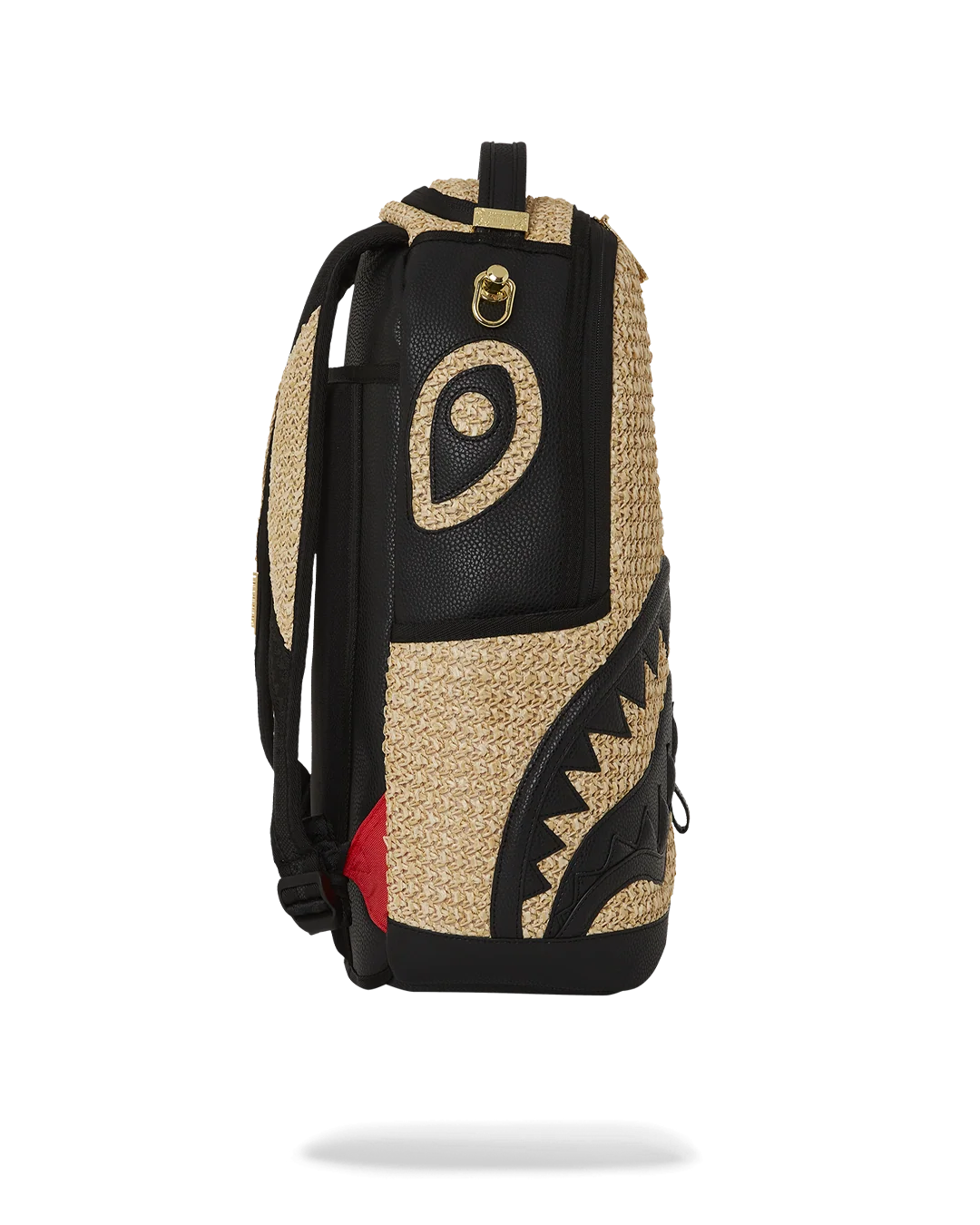 RAFFIA PALM BACKPACK