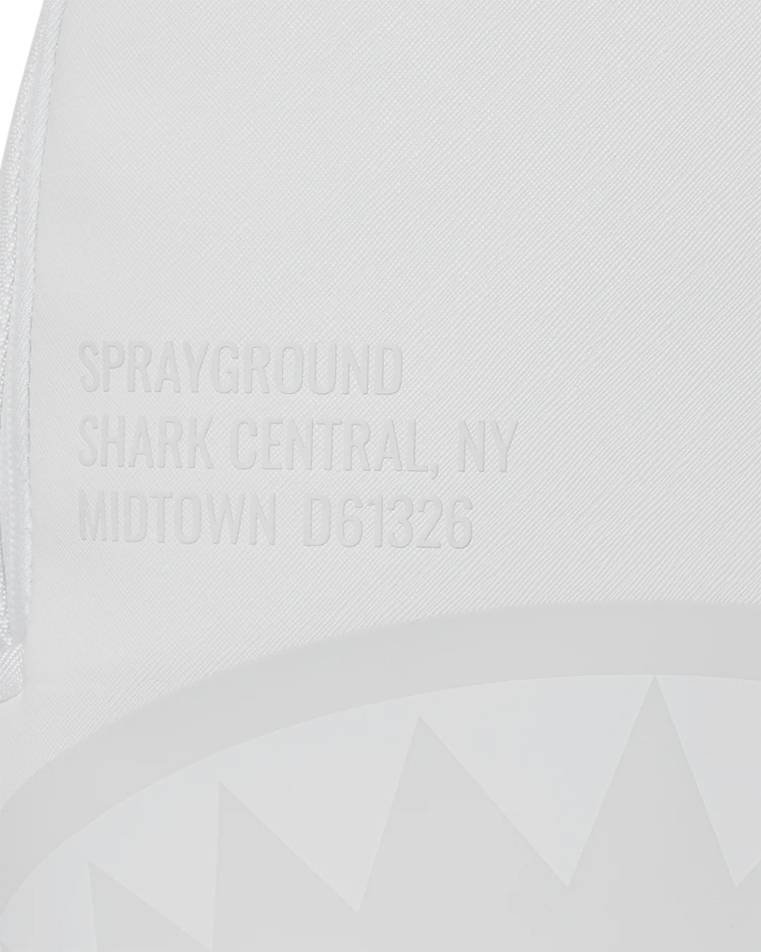 SHARK CENTRAL BACKPACK WHT/WHT (DLXV)
