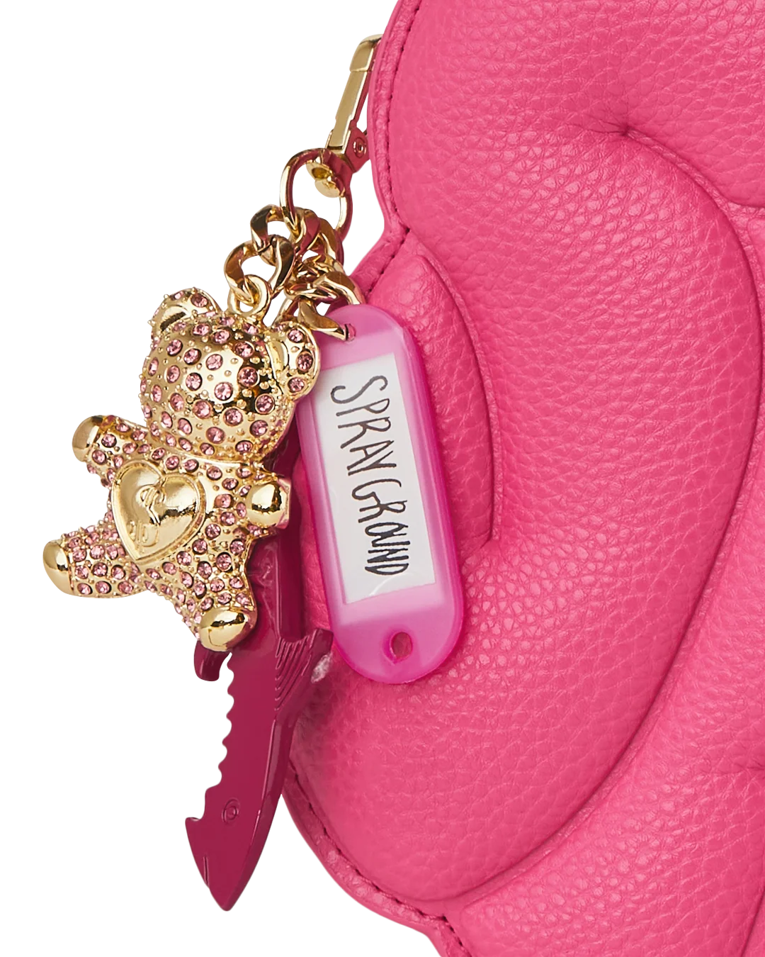 PINK POP SHARK BUBBLE HANDBAG