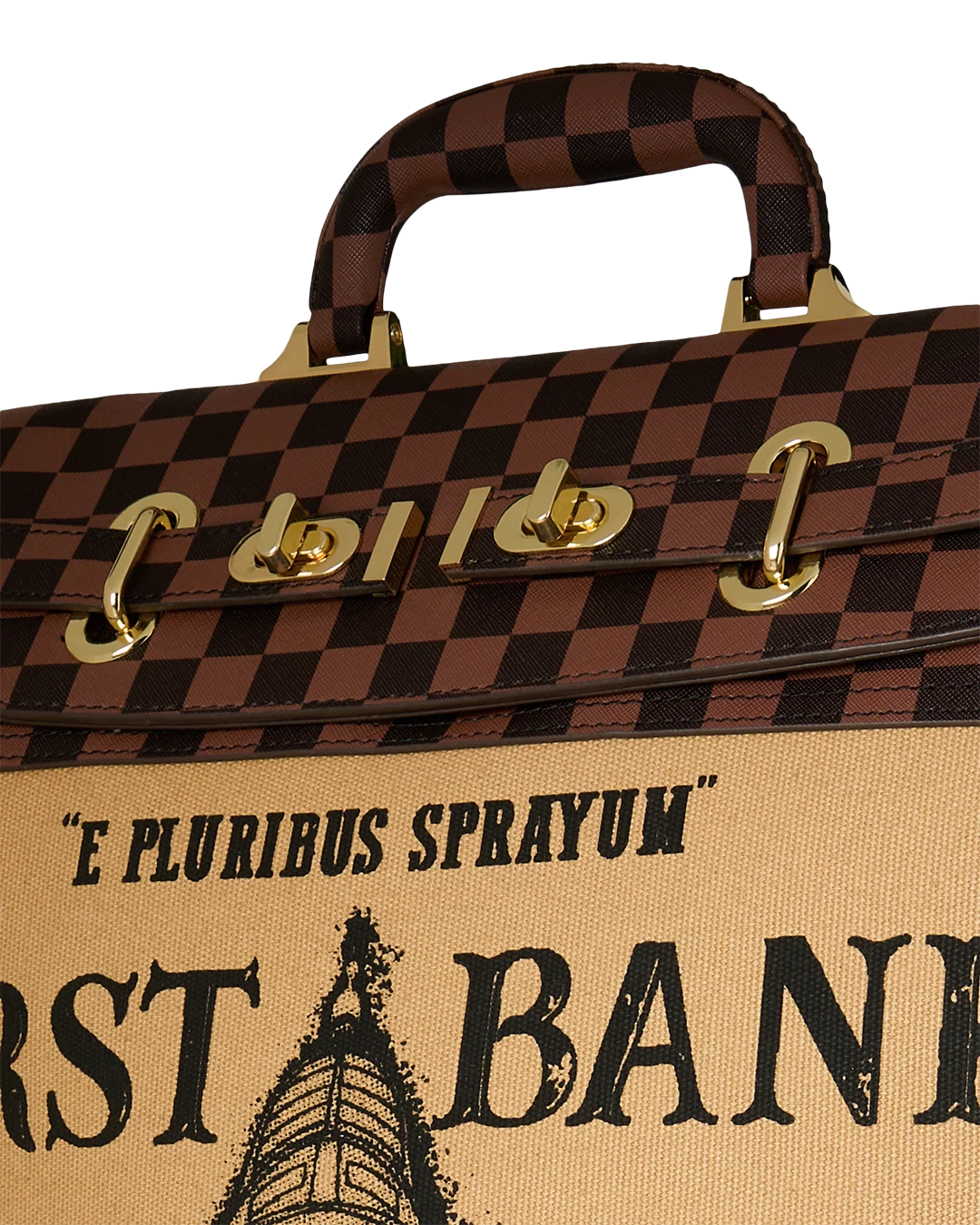 FIRST BANK OF SPRAYGROUND MONEY BAG
