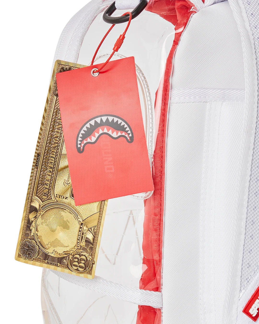SHARKS IN PARIS CLARITY BACKPACK