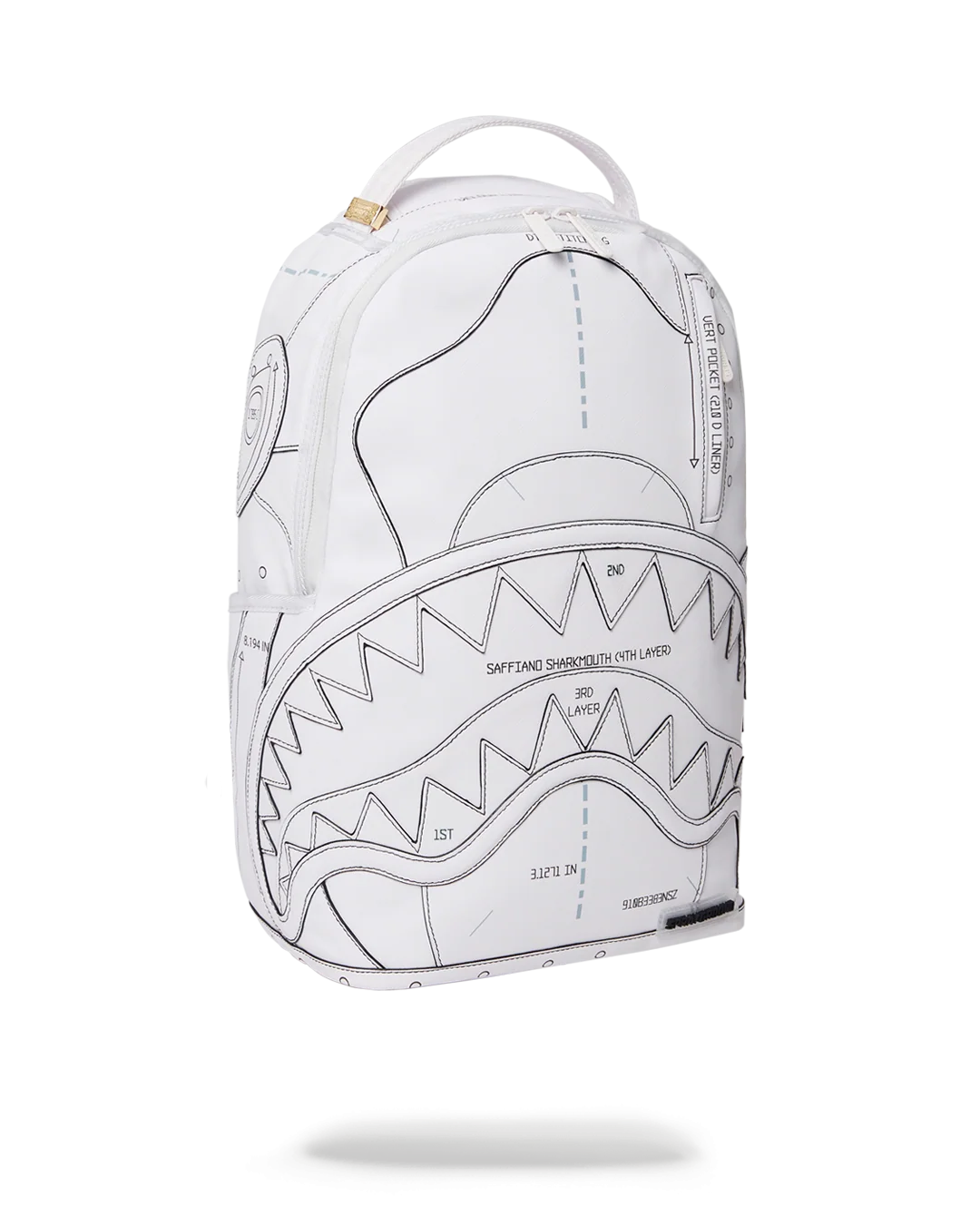 TECHNICAL CUT & SHARK BACKPACK (DLXV)