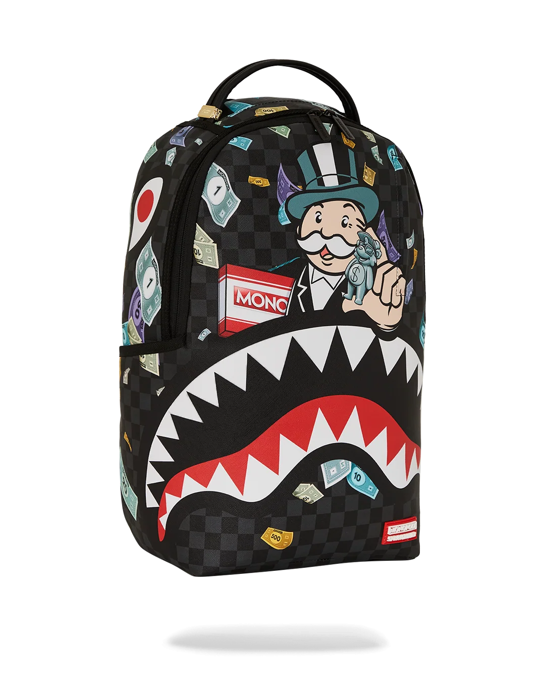 MONOPOLY SHARK RICH BACKPACK