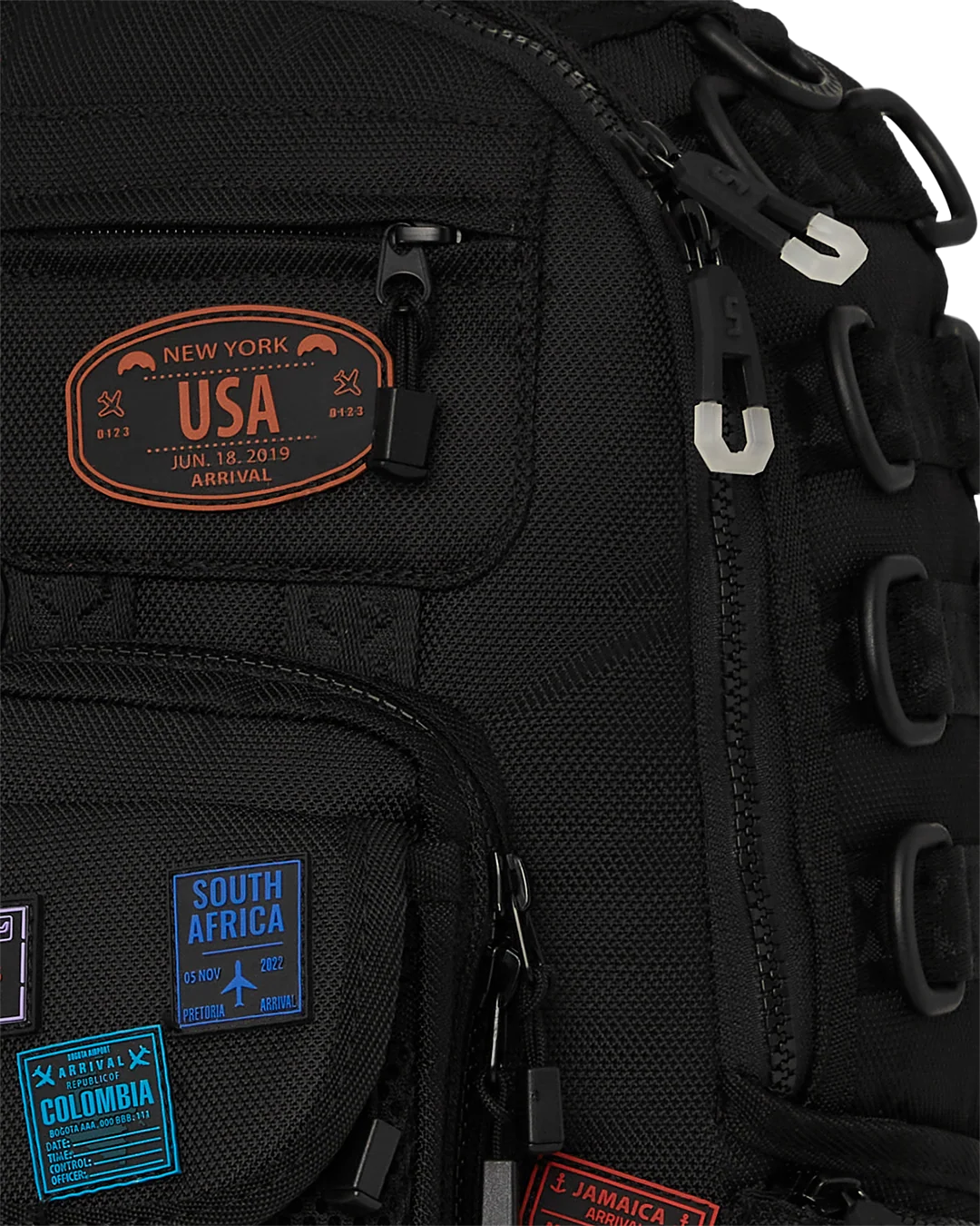 JAMES FIRST CLASS I GOT THESE STAMPS BACKPACK