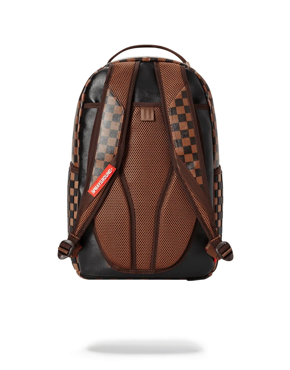 3D MOLDED RUBBER CHECKERED LOGO