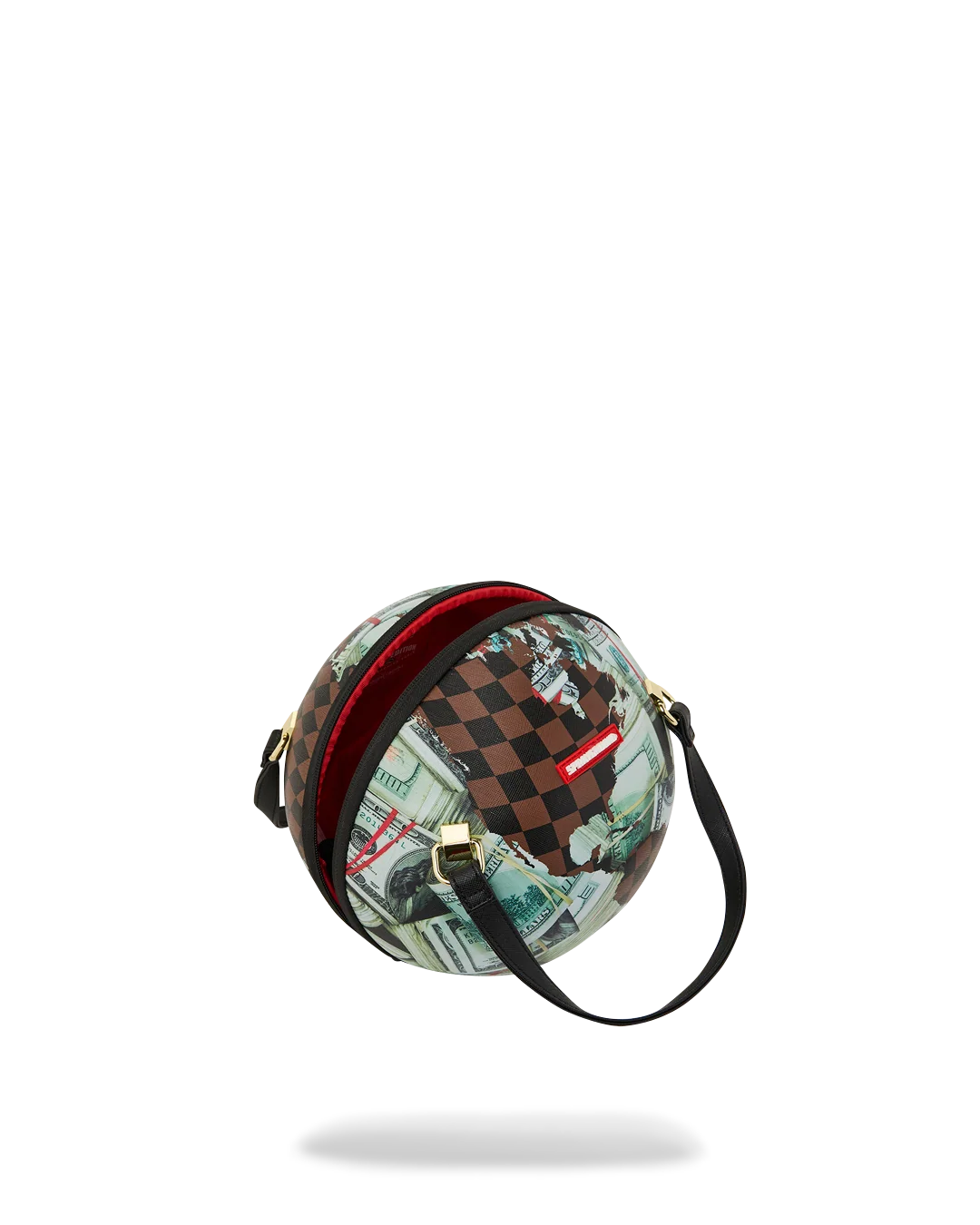 FULLY LOADED GLOBE HANDBAG