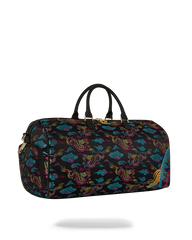 EMBROIDERED DRAGONS DUFFLE