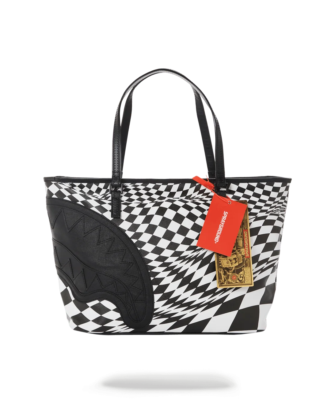 TRIPPY CHECK TOTE