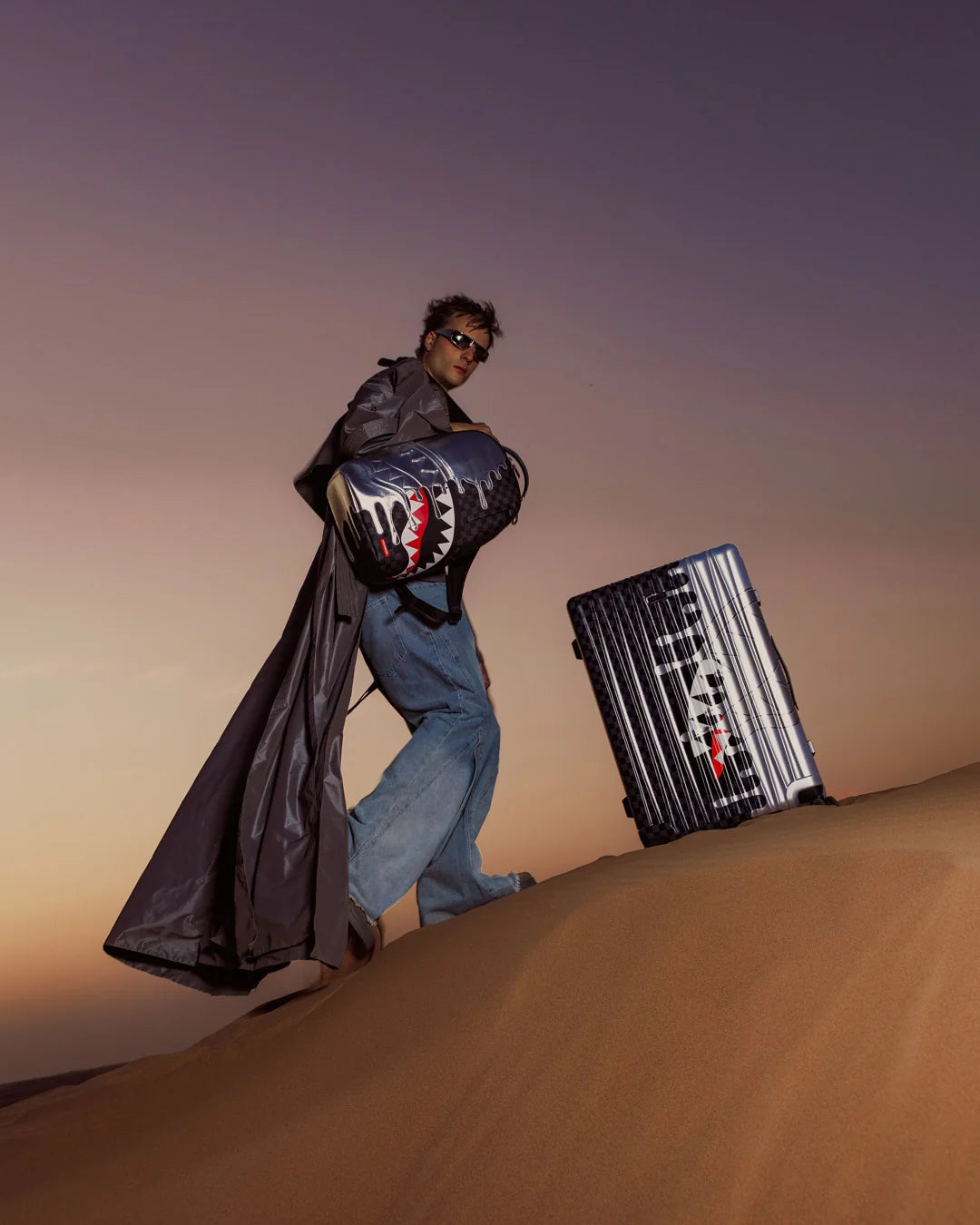 CHROME SPECTRE FULL-SIZE LUGGAGE