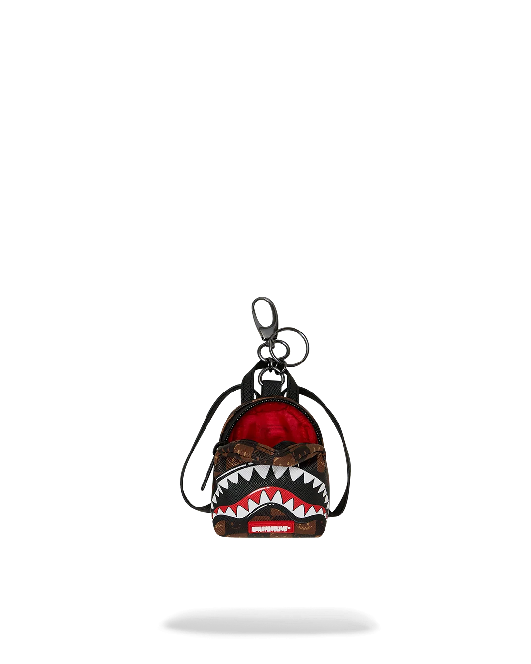 SHARKS IN PARIS GRIN & GRIND BACKPACK KEYCHAIN