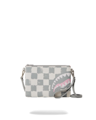 VANQUISH CREAM CROSSOVER CLUTCH