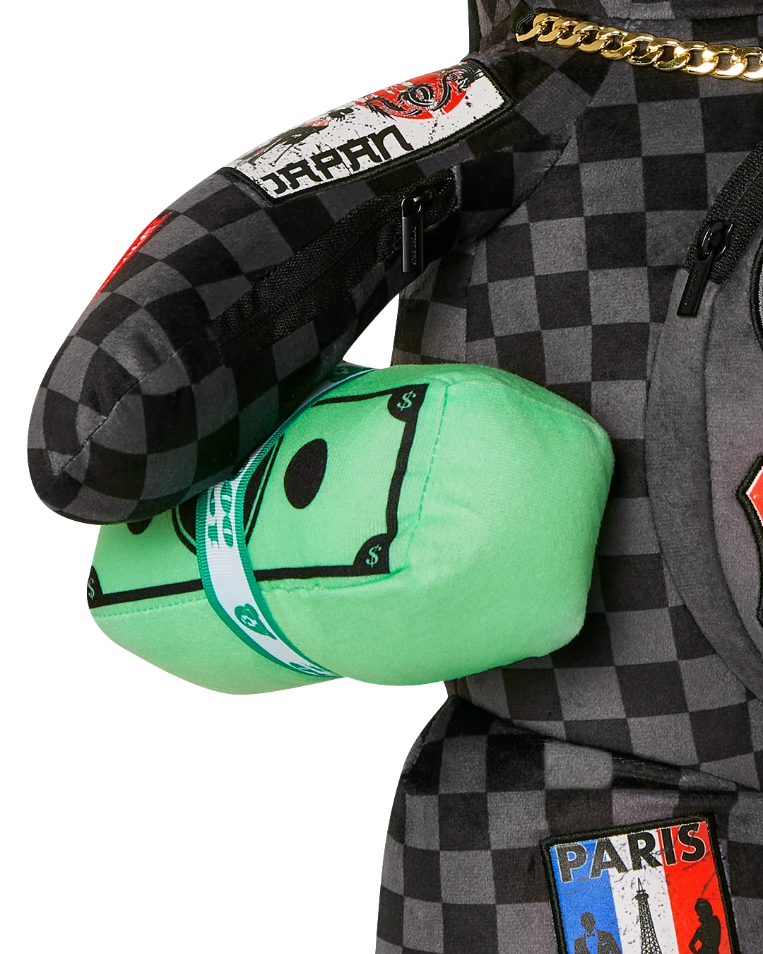 GLOBAL MOGUL UNLIMITED MILES MONEYBEAR TEDDYBEAR BACKPACK