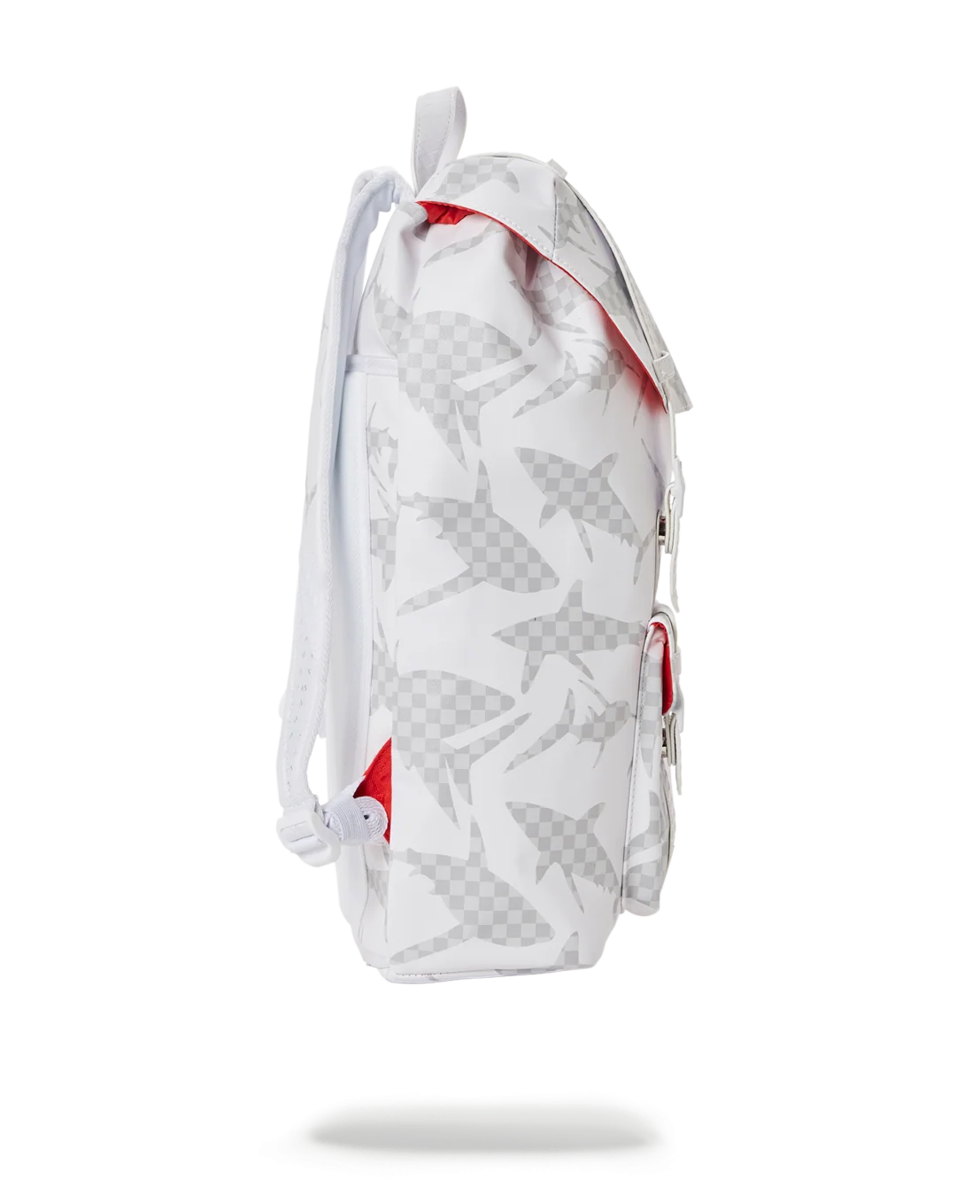 SHARK CHECK (WHITE) HILLS BACKPACK