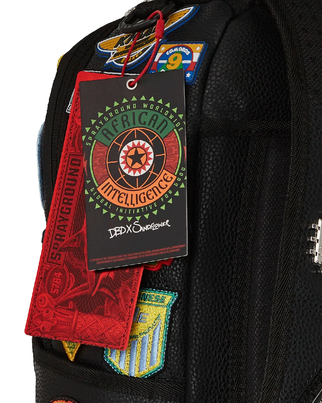 A.I. THE 54 (PATCHES OF AFRICA) CARGO BACKPACK