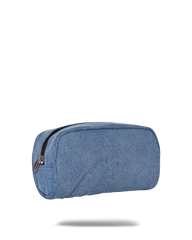 STONE WASHED SHARK PENCIL POUCH
