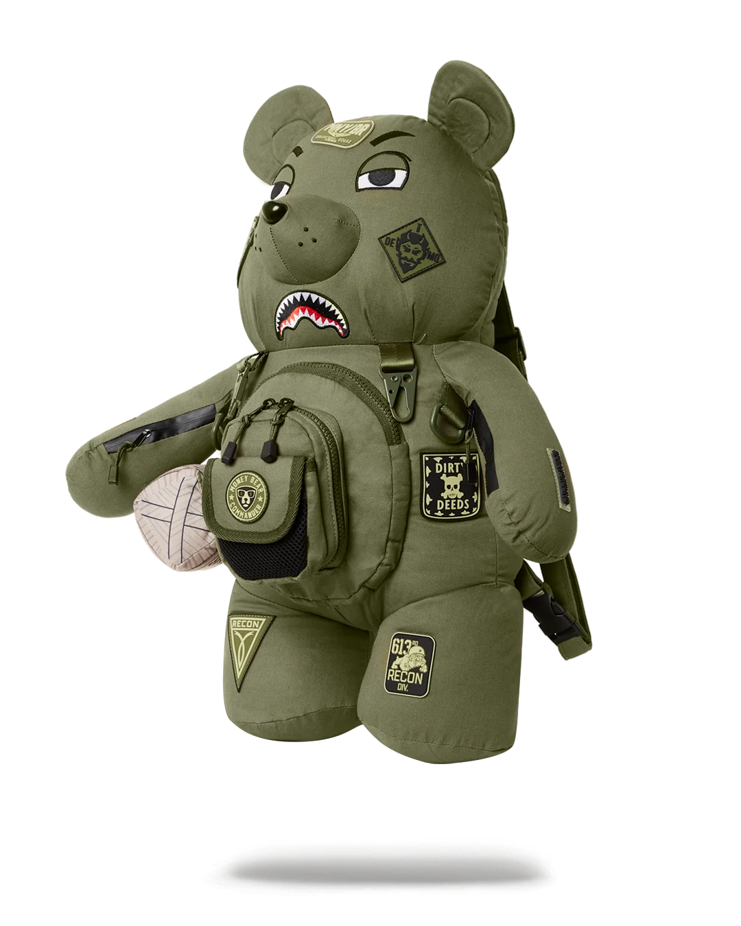 SPECIAL OPS FULL THROTTLE MONEYBEAR TEDDYBEAR BACKPACK