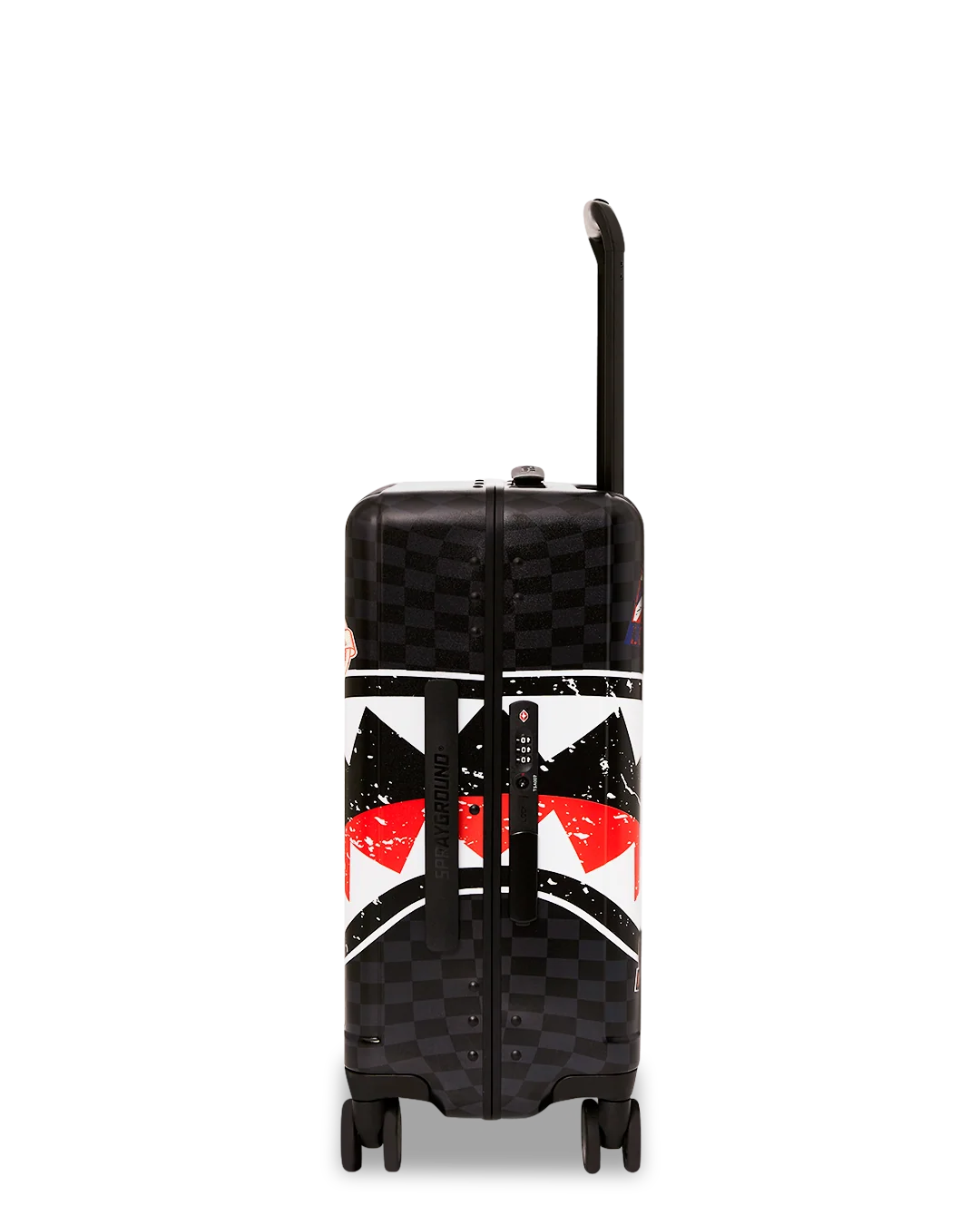 GLOBAL MOGUL UNLIMITED MILES SHARKNAUTICS HARDSHELL CARRY-ON LUGGAGE
