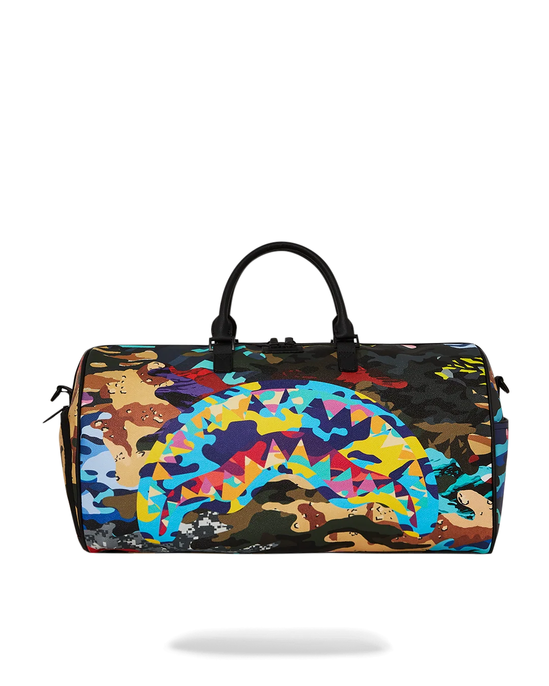 SLICED AND DICED CAMO DUFFLE