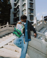 SECRET GARDEN SHARK BACKPACK