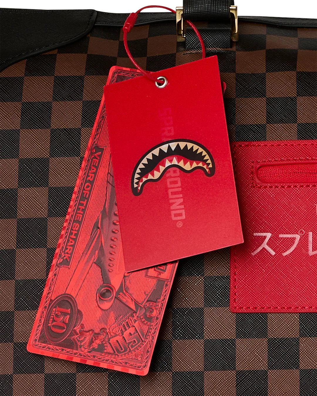 KATANA CHECK BOSS PYRAMID DUFFLE