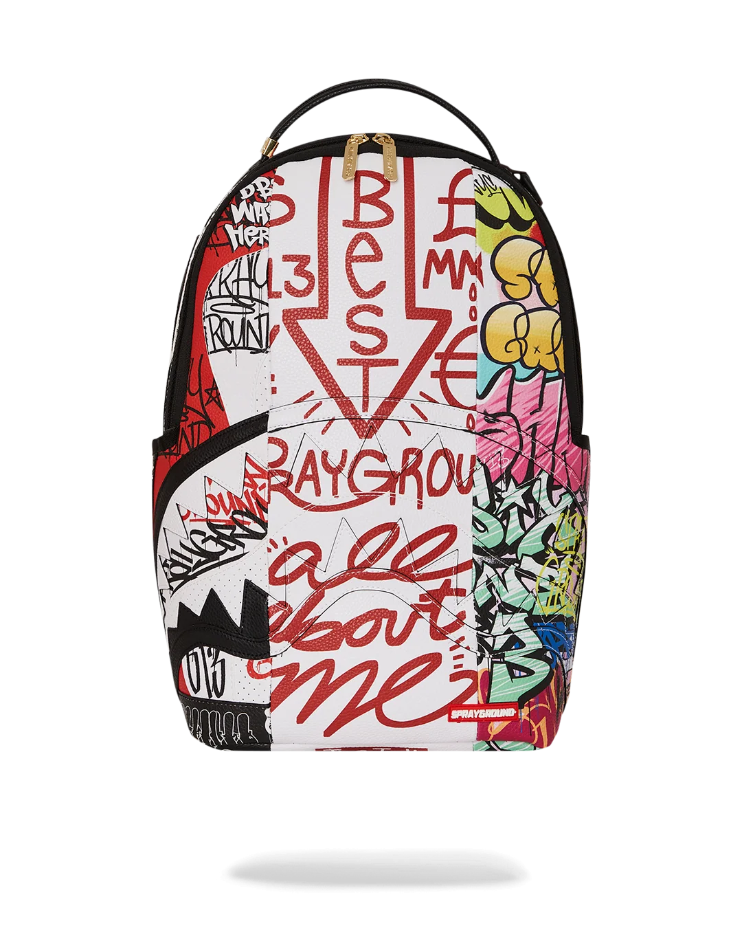 TRI-SPLIT GRAFFITI BACKPACK (DLXV)