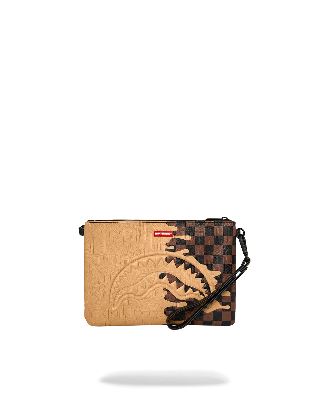 DESIGNER DRIP EFFECT CROSSOVER CLUTCH
