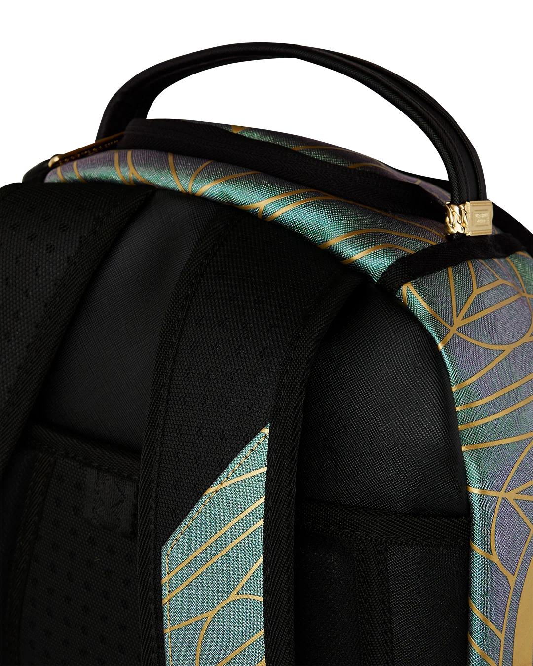 FOUNDATION CRYSTAL IRIDESCENT SHARK BACKPACK