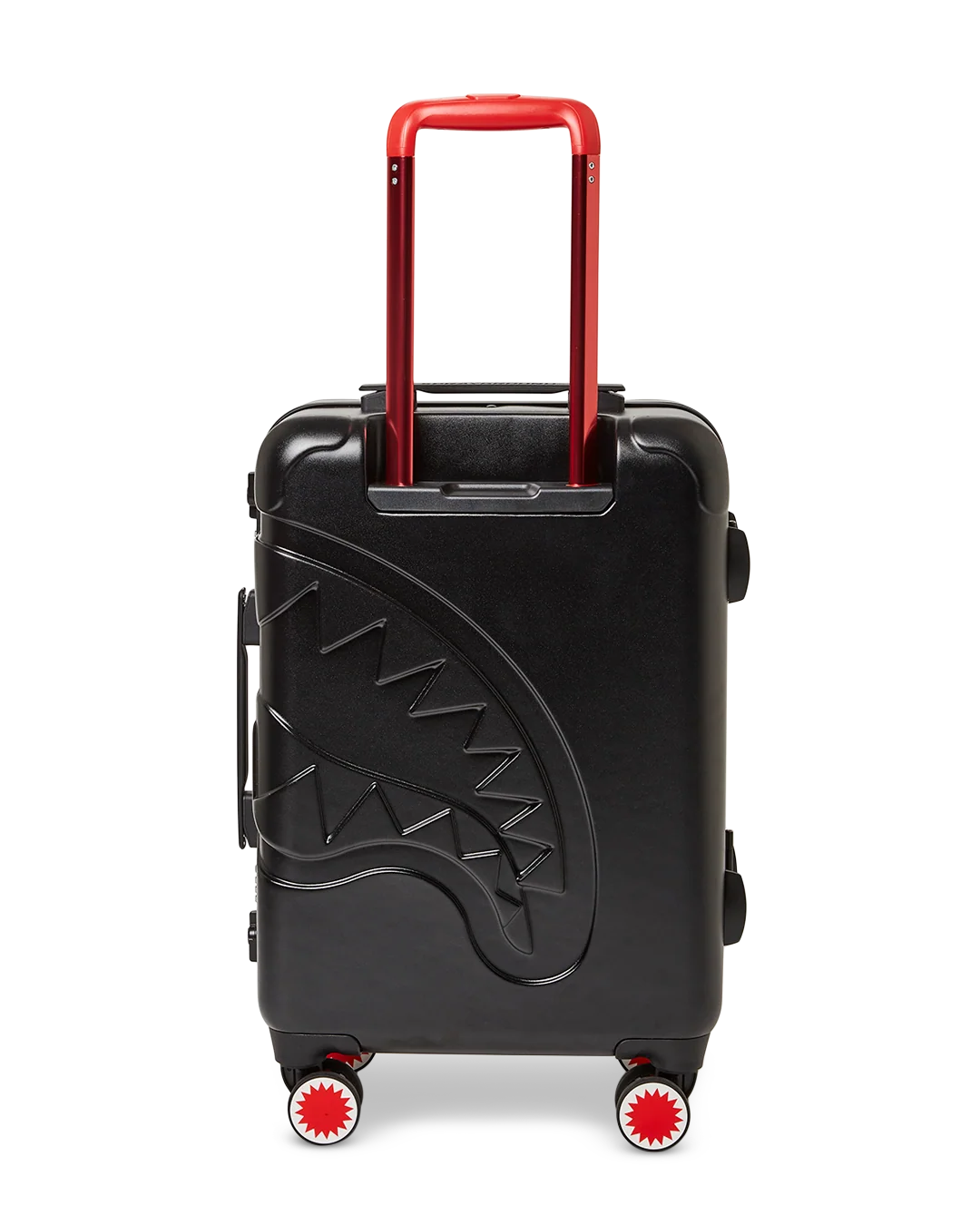 MOLDED SHARKITECTURE BLACK HARDSHELL CARRY-ON LUGGAGE