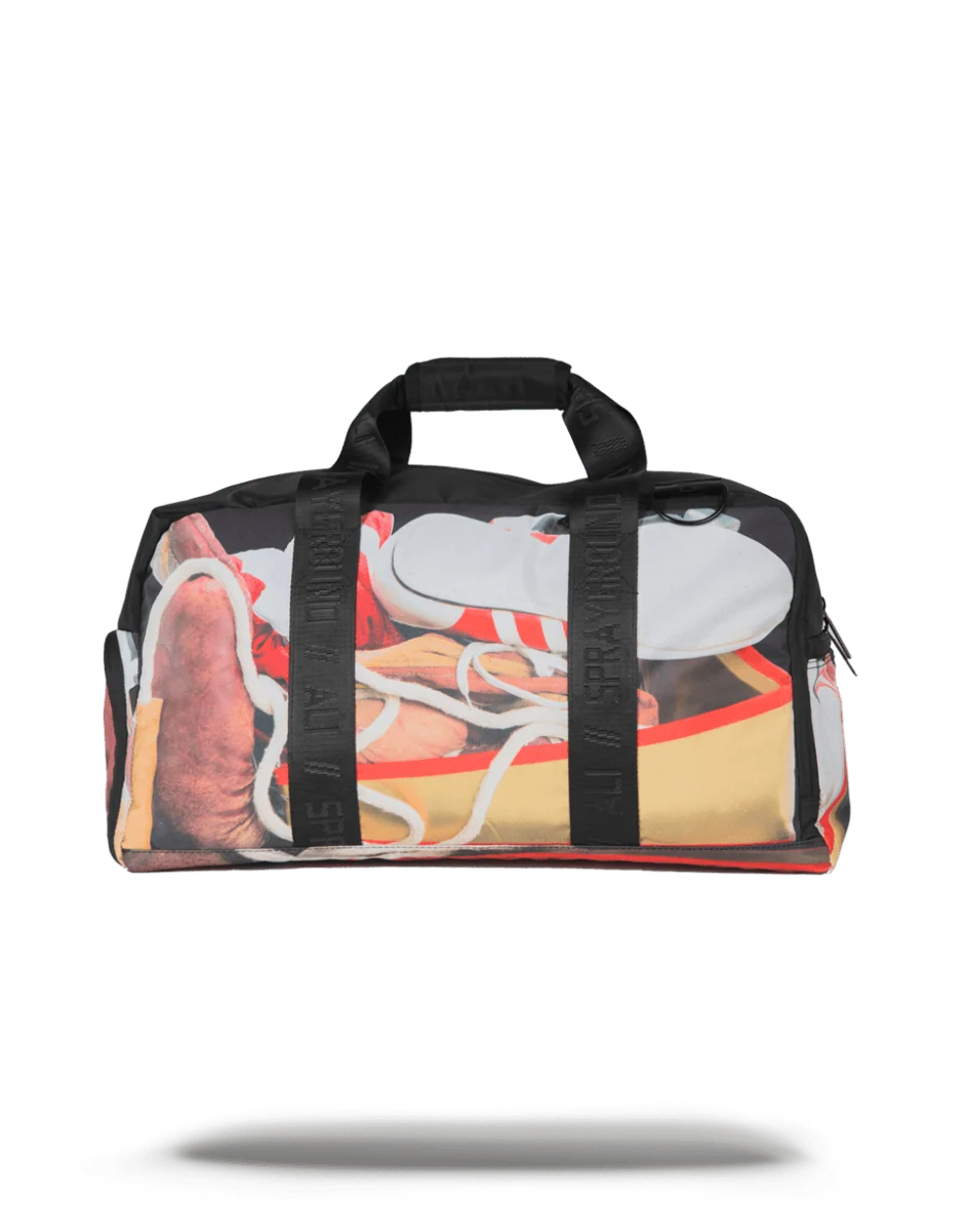 MUHAMMAD ALI STUFFED DUFFLE