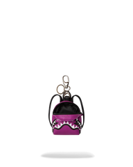 SMASH LOGO VIOLA BACKPACK KEYCHAIN