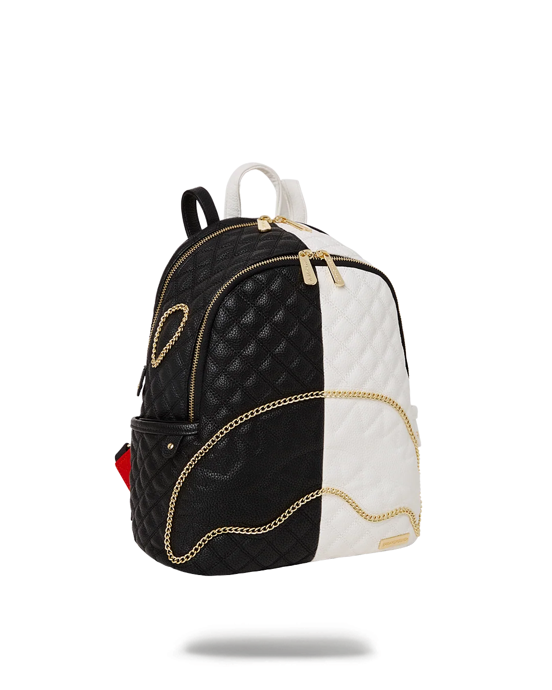 LEVELED UP SPLIT QUILT SHARK SAVAGE BACKPACK