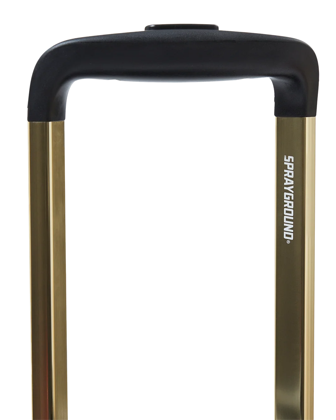 REALITY CHECK SHARKITECTURE CARRY-ON JETBLACK LUGGAGE (GOLD HARDWARE)