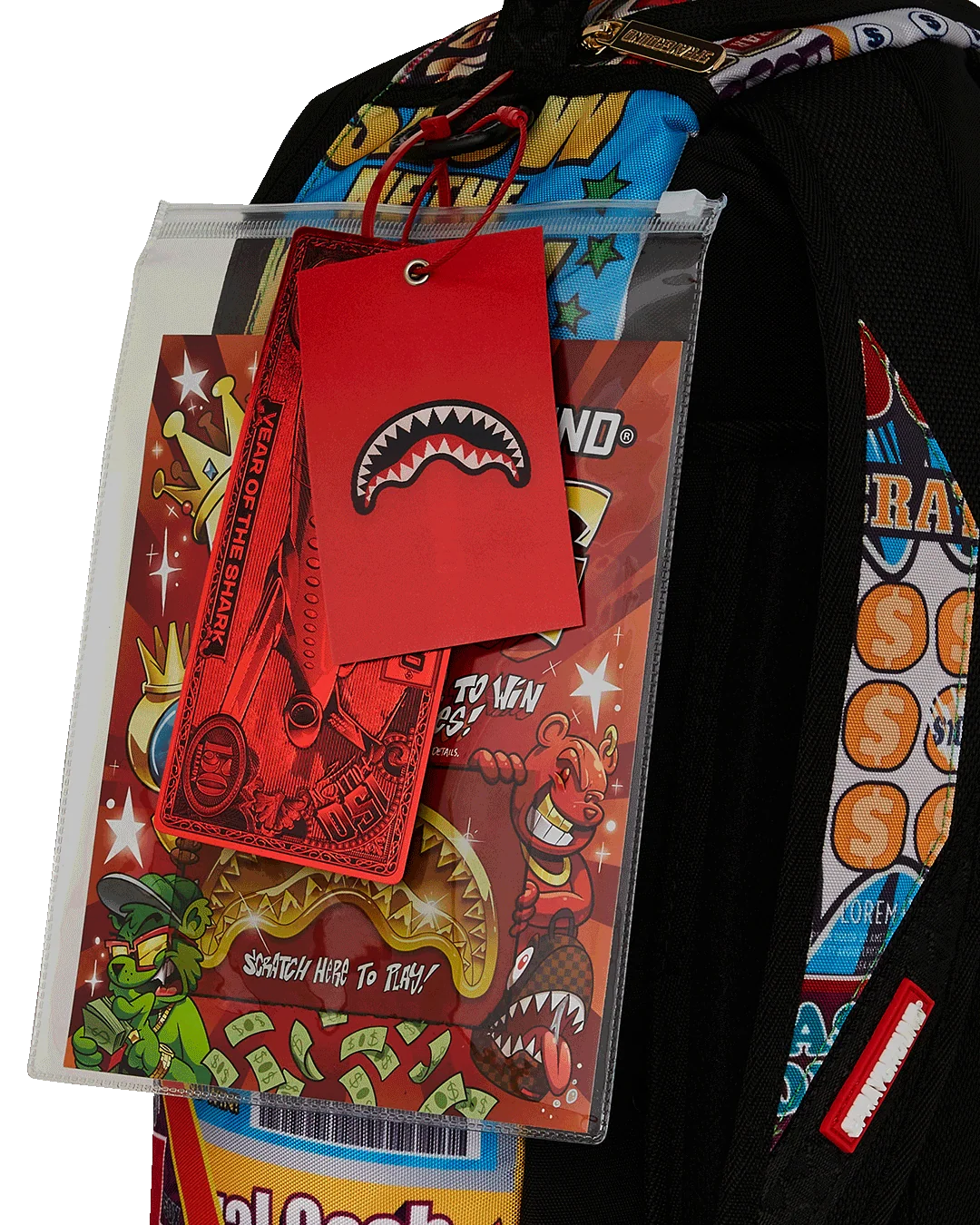 BIG MONEY BIG MONEY BACKPACK (COMES WITH SCRATCH OFF PLAYING CARD)