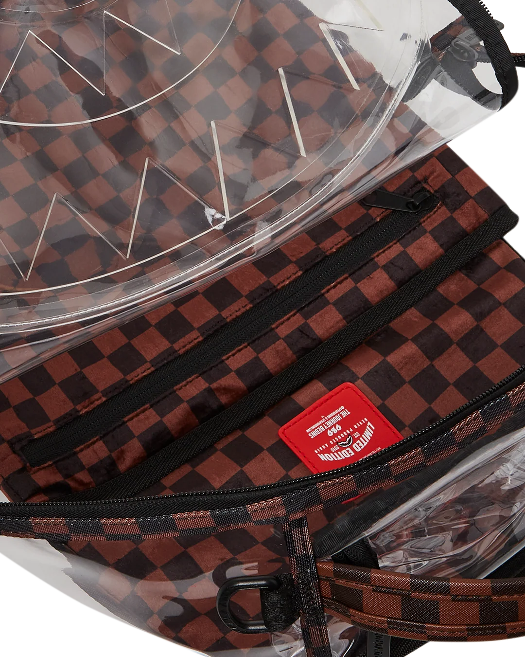LOUD AND CLEAR - CLEAR DLX BACKPACK