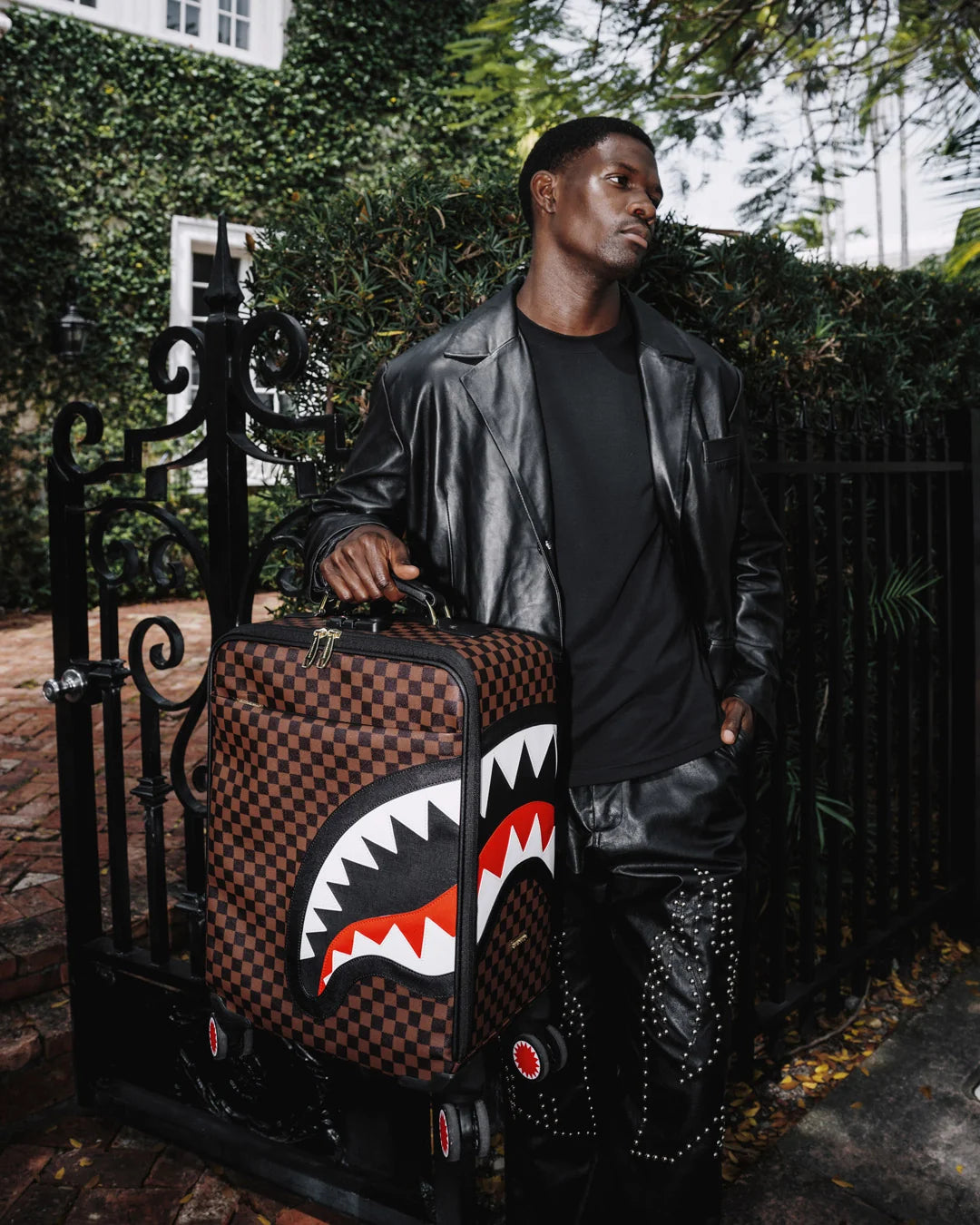 SAWTOOTH SHARKS IN PARIS CARRY-ON LUGGAGE