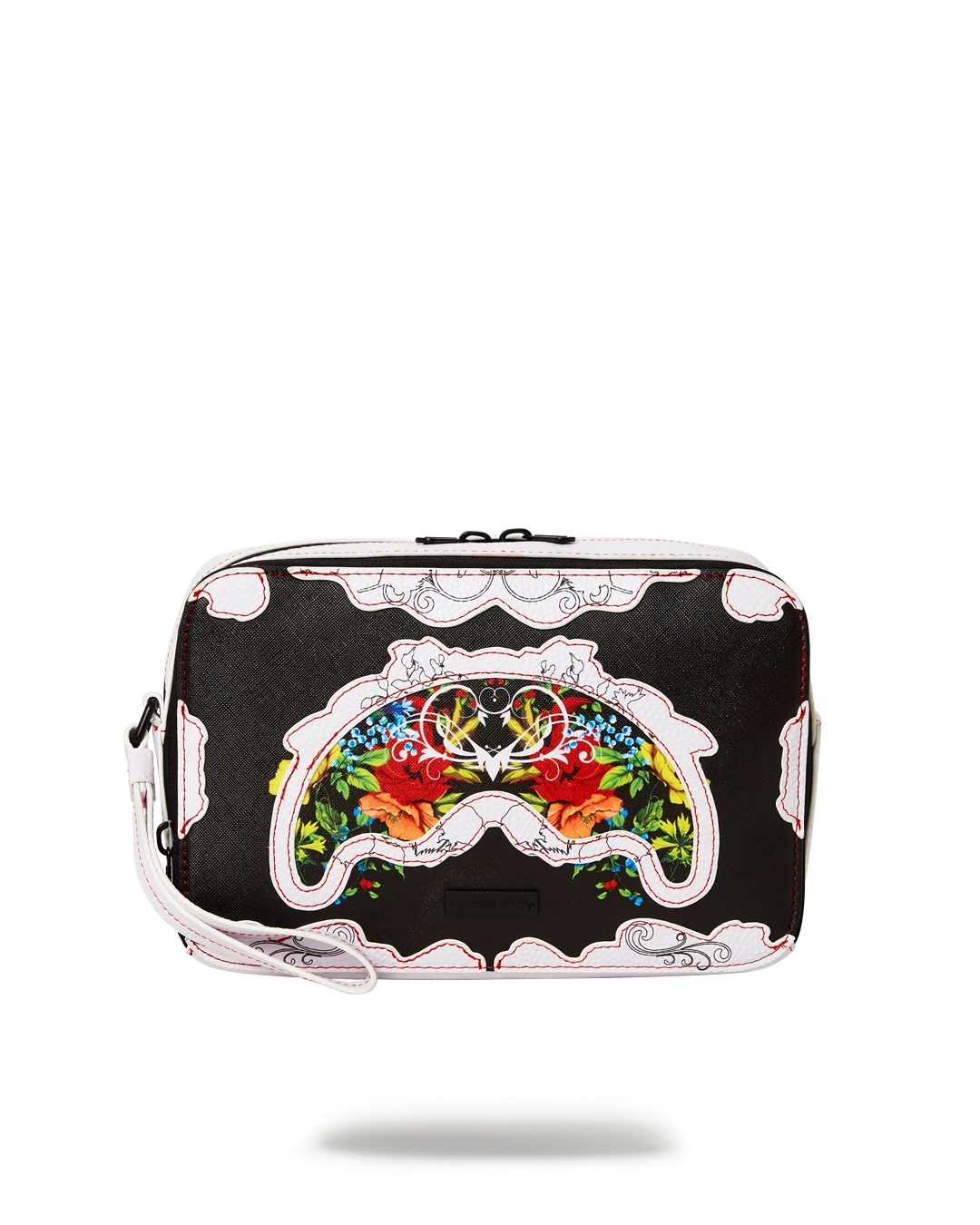 THE FLORAL CUT TOILETRY BAG