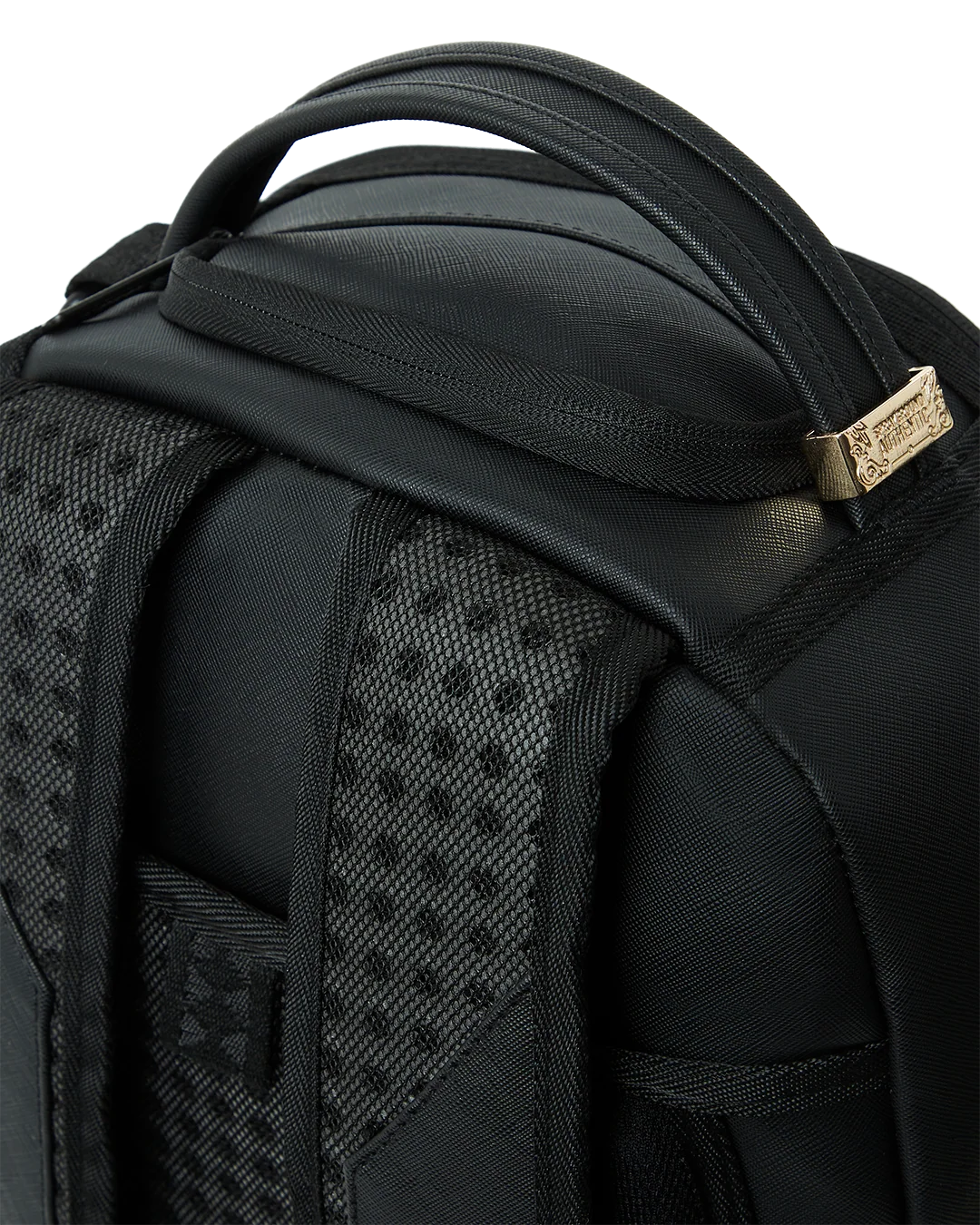 SHARK CENTRAL (BLK ON BLK) BACKPACK (DLXV)