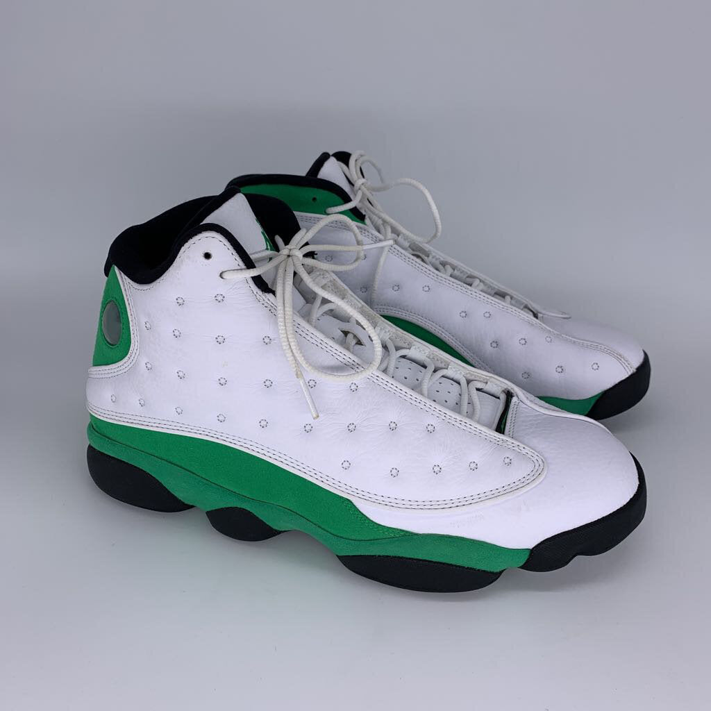 Jordan 13 Lucky Green Shoes