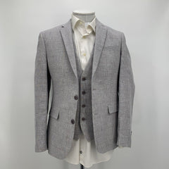 Bar III Linen 3-Piece Suit