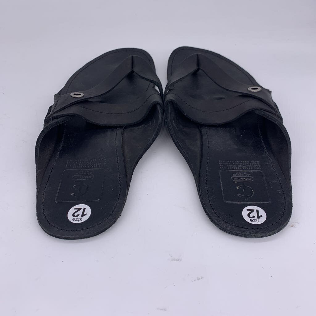 Coach Leather Sandals