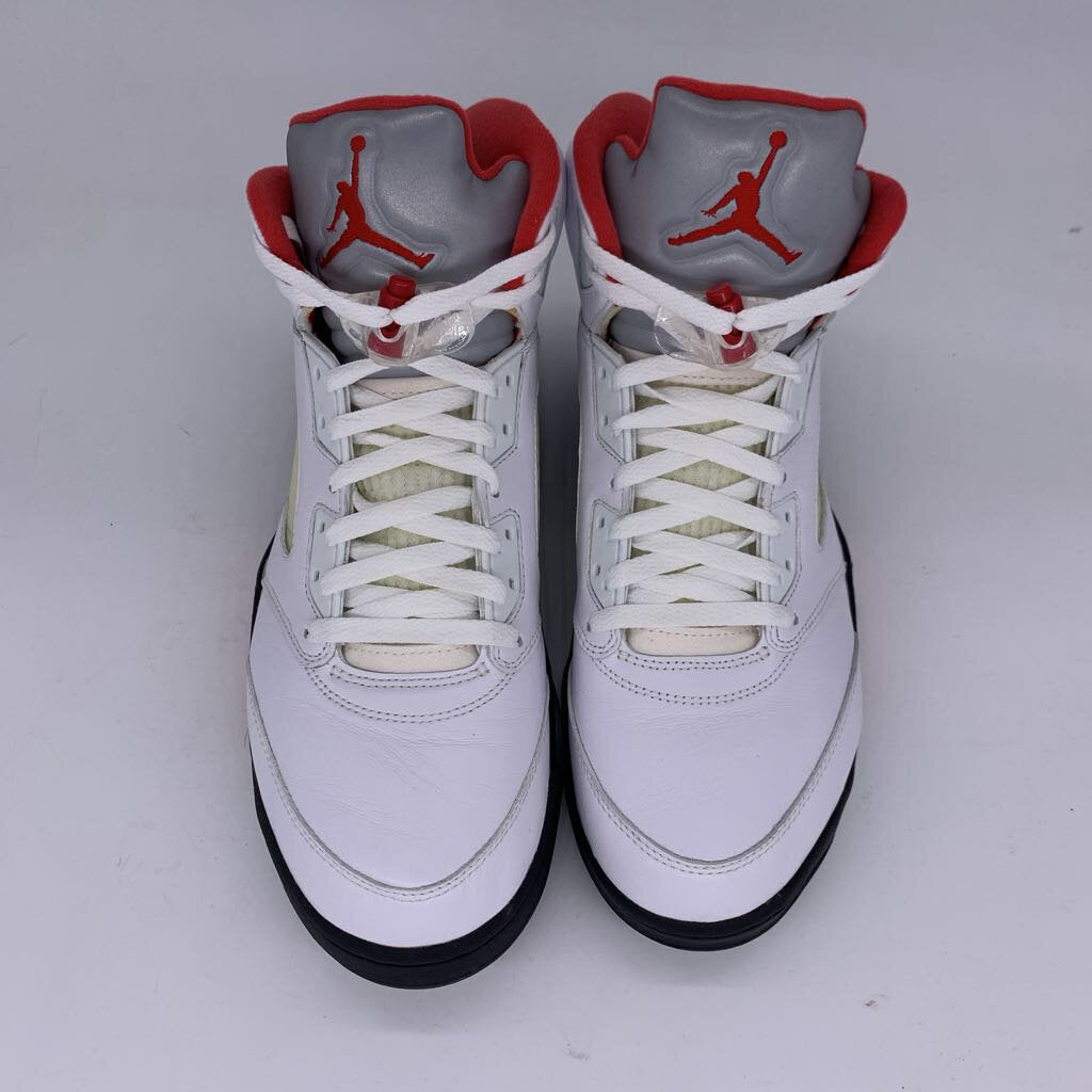 Jordan 5 "White Fire Red" NIB