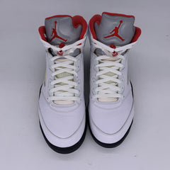 Jordan 5 "White Fire Red" NIB
