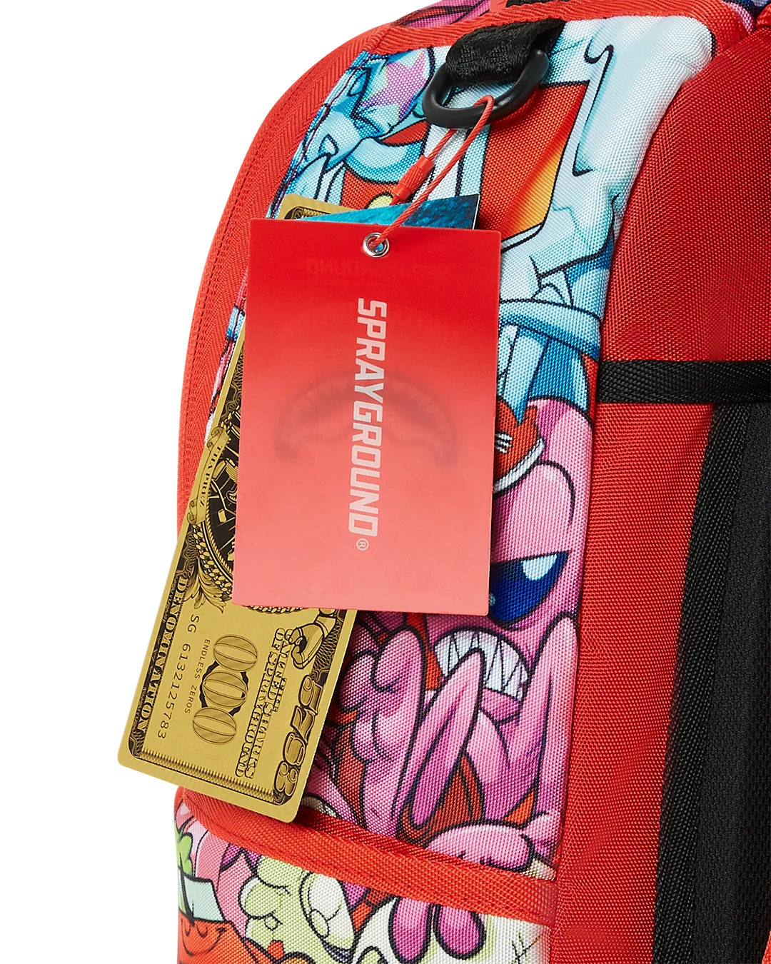SMASHED SPRAYGROUNDERS BACKPACK