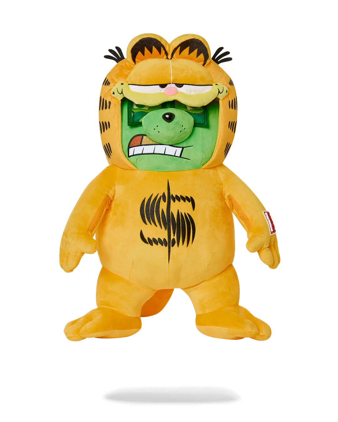 GARFIELD MONEYBEAR SUIT TEDDYBEAR BACKPACK