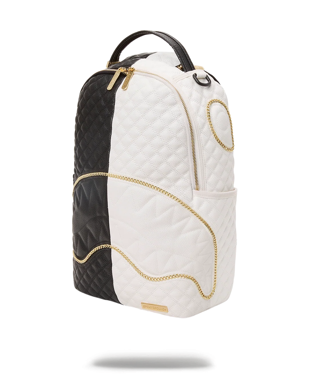 LEVELED UP SPLIT QUILT SHARK BACKPACK (DLXV)